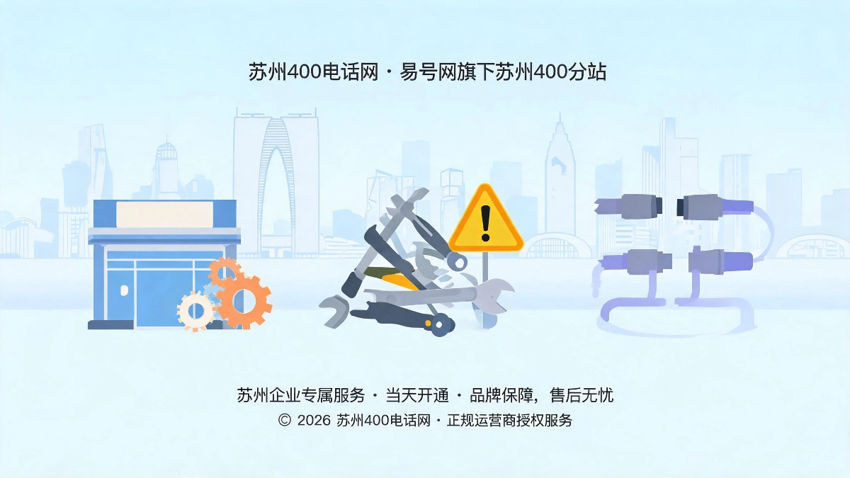 苏州企业通讯行业认知偏差服务参差不齐运维缺失三大核心问题梳理示意图