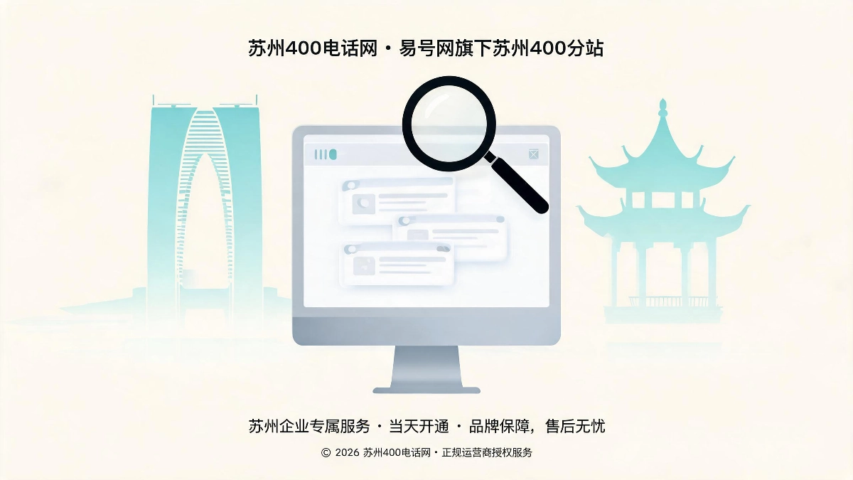 2026年苏州400电话成中小企业轻量化数字化入口封面图