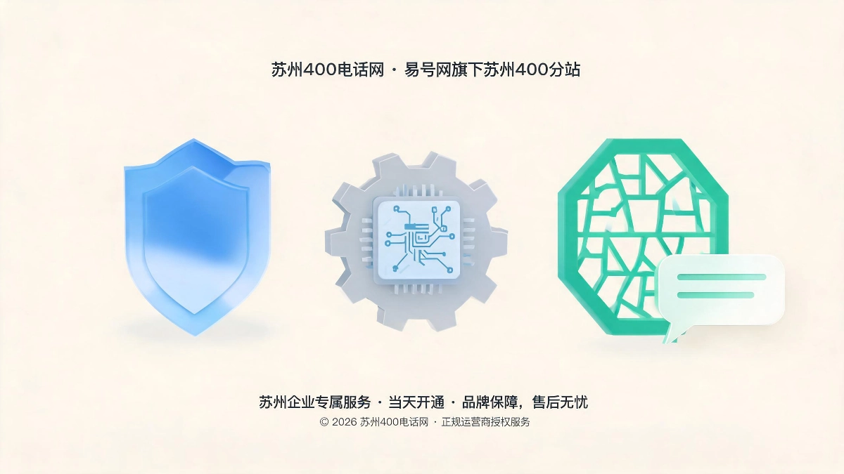 2026年苏州400电话行业合规化智能化本地化三大发展趋势图