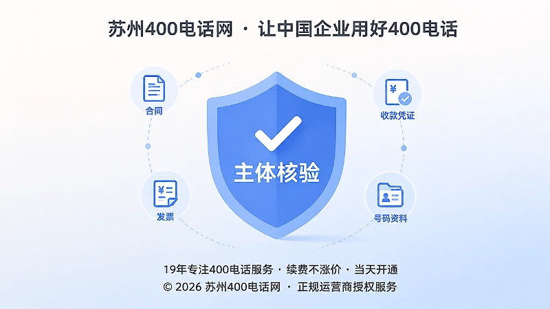400电话主体核验清单聚焦图